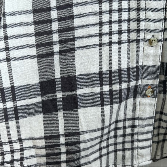 Field & Stream Button Down Cotton Blend Flannel Shirt Top Size S - Picture 6 of 12